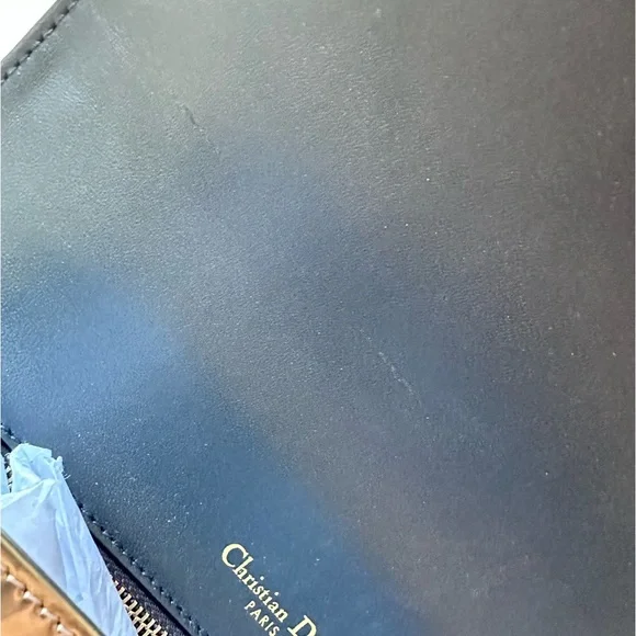 Dior Legacy Diorama Bag - Champagne MicroCannage Patent Leather - Picture 11 of 11